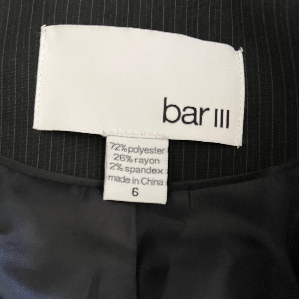 NWOT Pinstripe Blazer - Picture 4 of 4